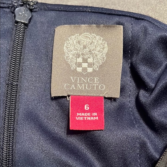 Vince Camuto Blue Long Sleeve Wide Leg Jumpsuit semi formal dress alternative - Picture 6 of 9